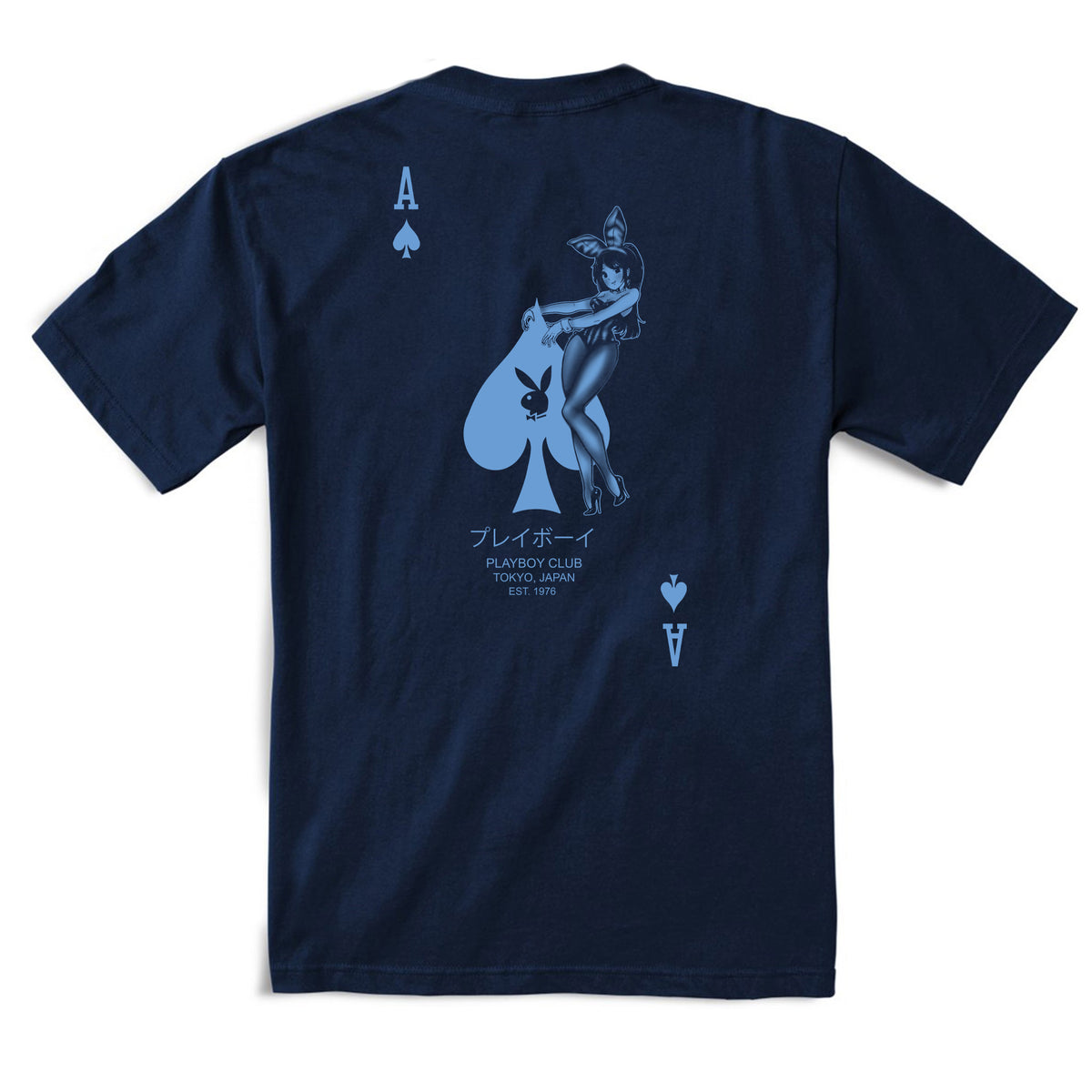 Ace of Spades Tee - Navy – Color Bars