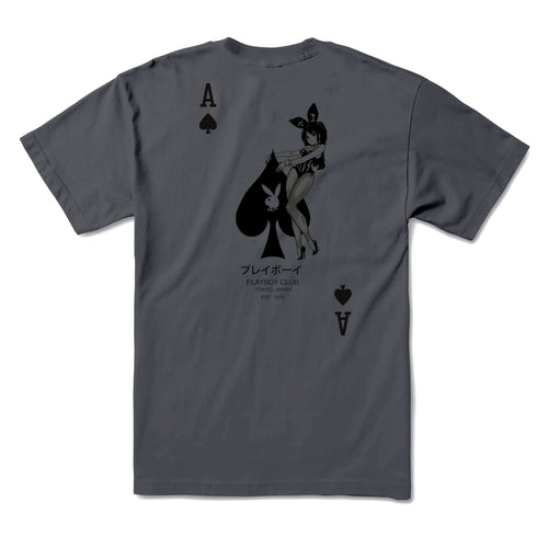 Ace of Spades Tee - Graphite