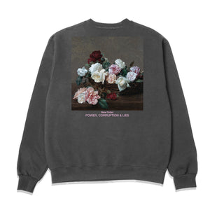 Power, Corruption & Lies Crewneck - Pigment Black