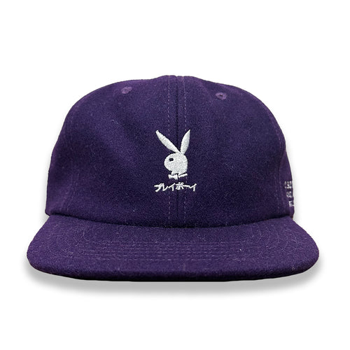 Tokyo Club Strapback Hat - Purple Wool