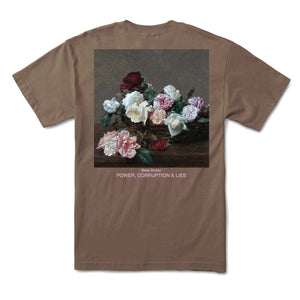 Power, Corruption & Lies Tee - Espresso