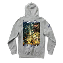 Load image into Gallery viewer, Witnessing Battle Hoodie Heather Grey