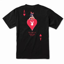 Load image into Gallery viewer, Playboy Ace of Hearts Tee - Black